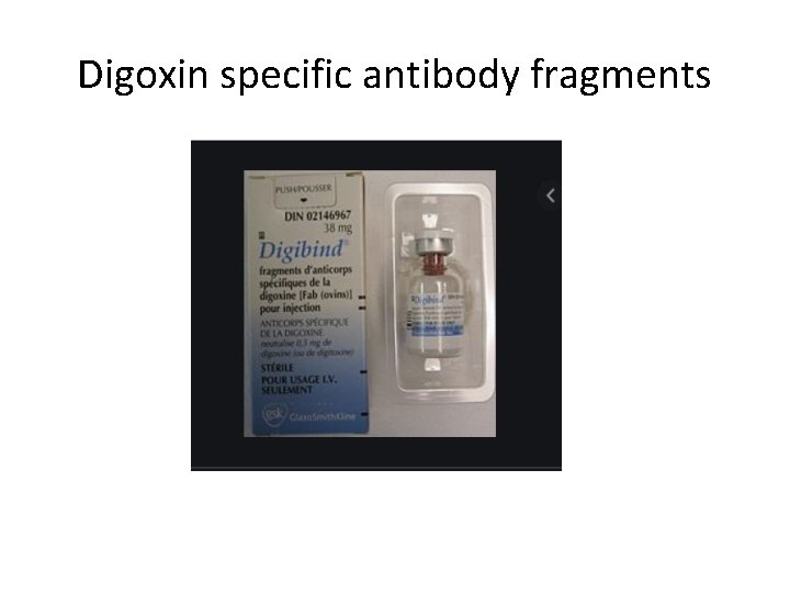 Digoxin specific antibody fragments 