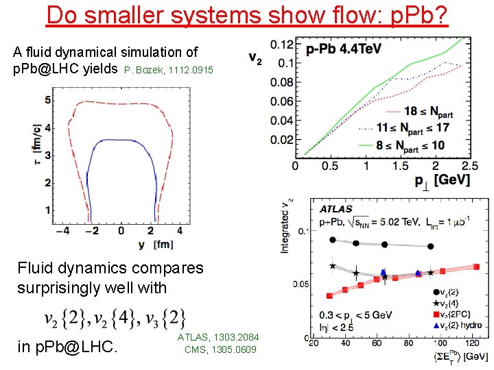Do smaller systems show flow: p. Pb? A fluid dynamical simulation of p. Pb@LHC