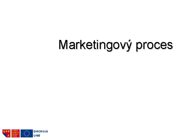 Marketingový proces 