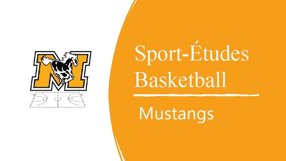 Sport-Études Basketball Mustangs 