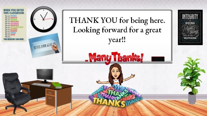 THANK YOU for being here. Looking forward for a great year!! 