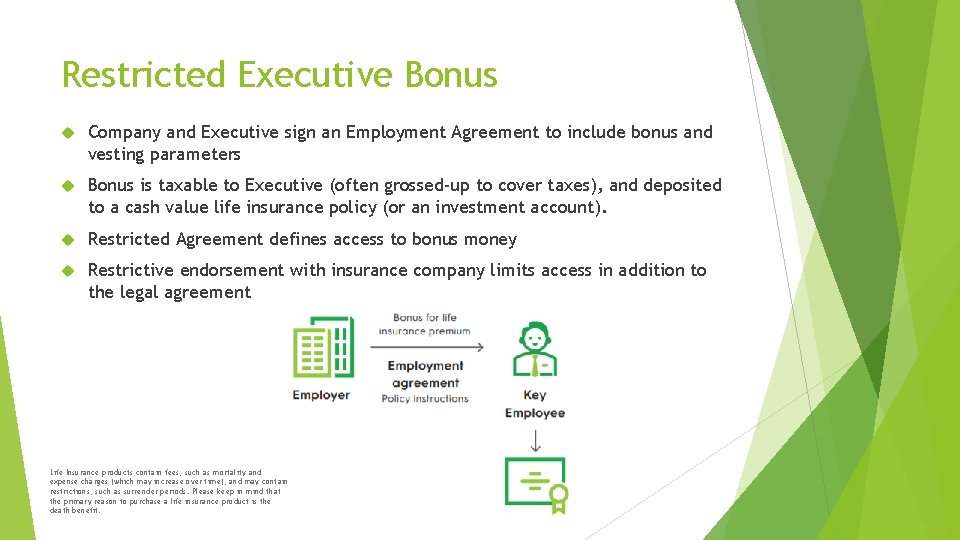 Restricted Executive Bonus Company and Executive sign an Employment Agreement to include bonus and Restricted Executive Bonus Company and Executive sign an Employment Agreement to include bonus and