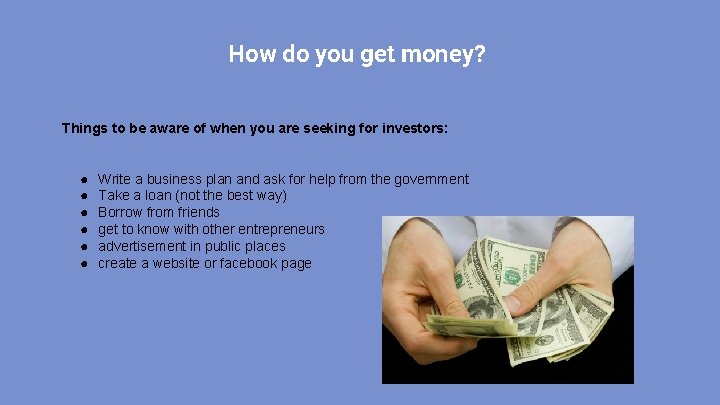 How do you get money? Things to be aware of when you are seeking