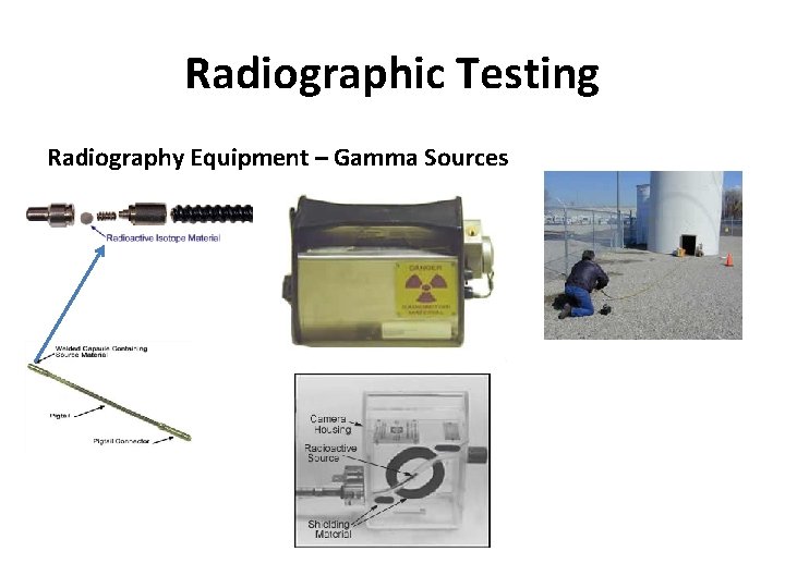 Radiographic Testing Radiography Equipment – Gamma Sources 