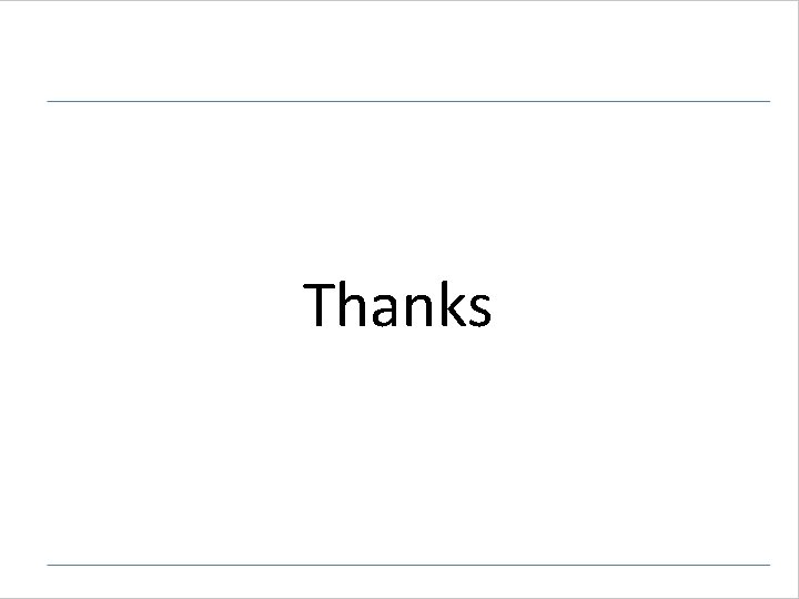 Thanks Thanks