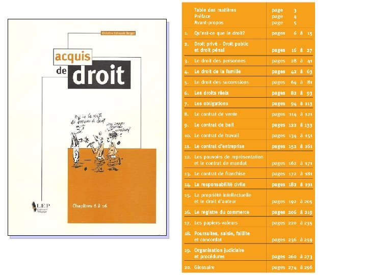 Donner du sens la notion de Droit Justice