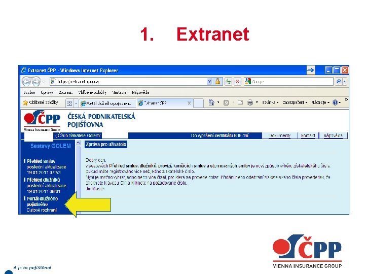 1. Extranet 