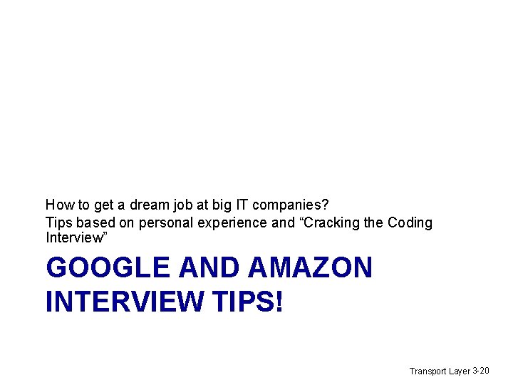How to get a dream job at big IT companies? Tips based on personal