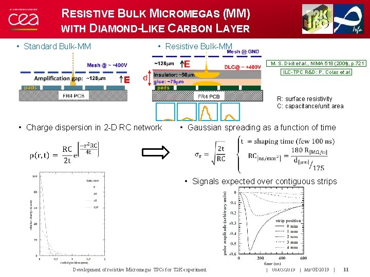 RESISTIVE BULK MICROMEGAS (MM) WITH DIAMOND-LIKE CARBON LAYER • Standard Bulk-MM • Resistive Bulk-MM RESISTIVE BULK MICROMEGAS (MM) WITH DIAMOND-LIKE CARBON LAYER • Standard Bulk-MM • Resistive Bulk-MM
