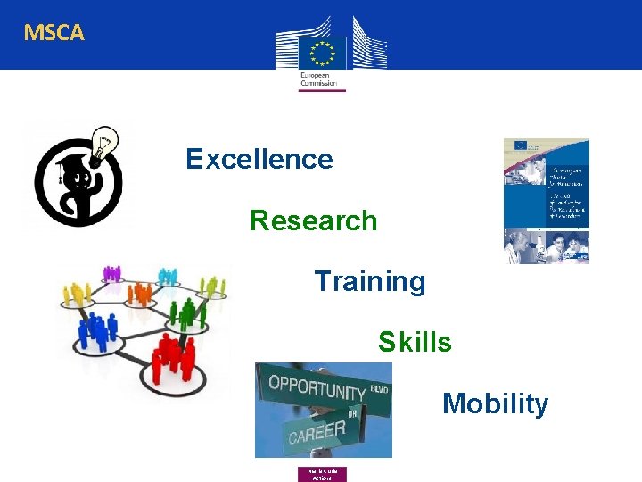 MSCA Excellence Research Training Skills Mobility Marie Curie Actions MSCA Excellence Research Training Skills Mobility Marie Curie Actions
