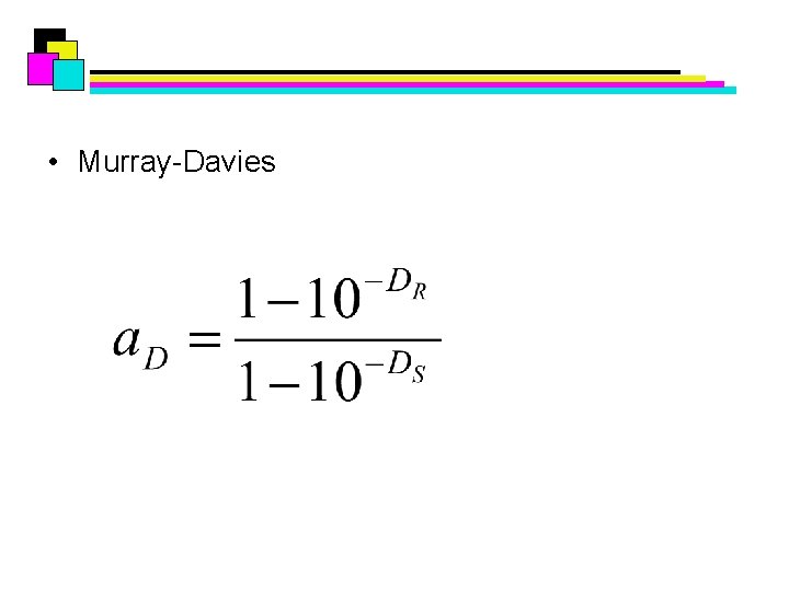  • Murray-Davies 