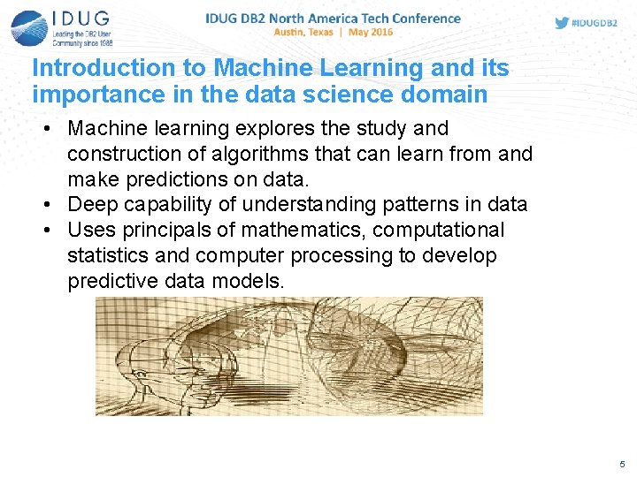 Introduction to Machine Learning and its importance in the data science domain • Machine