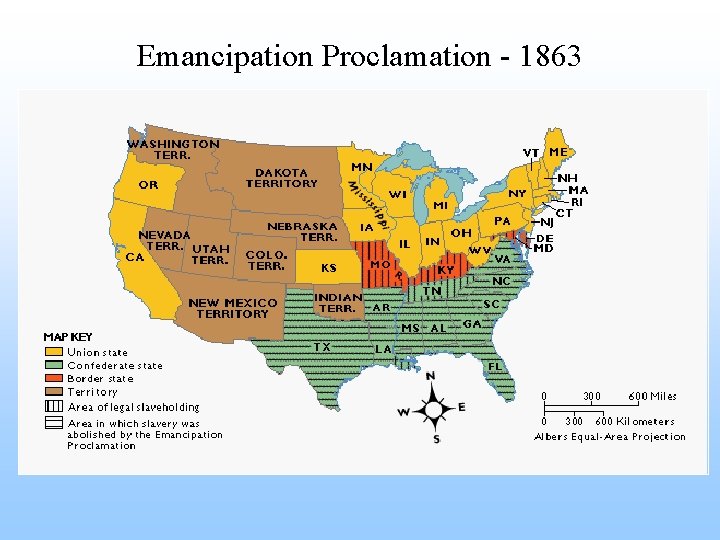 Emancipation Proclamation - 1863 