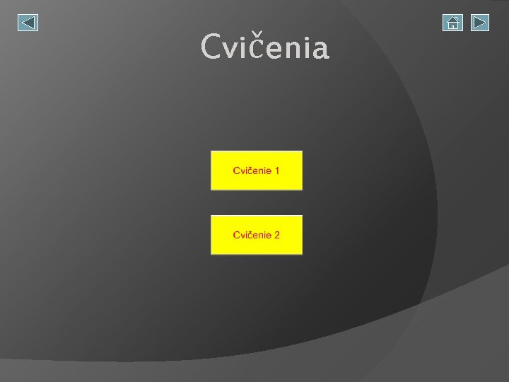 Cvičenia 