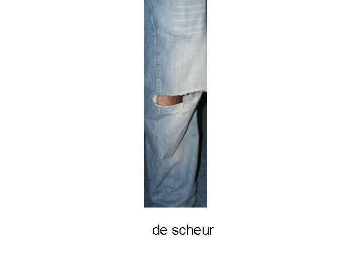 de scheur 