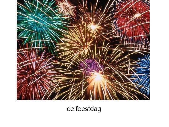 de feestdag 