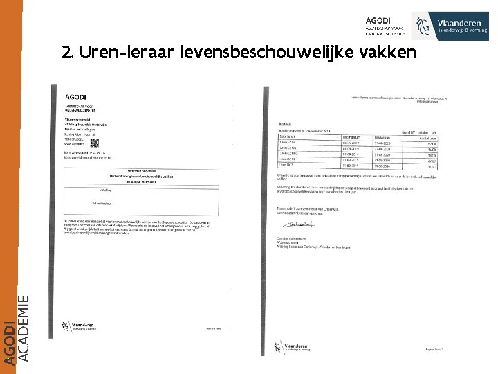 2. Uren-leraar levensbeschouwelijke vakken 