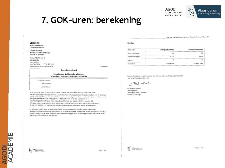 7. GOK-uren: berekening 