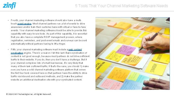 5 Tools That Your Channel Marketing Software Needs • Fourth, your channel marketing software 5 Tools That Your Channel Marketing Software Needs • Fourth, your channel marketing software