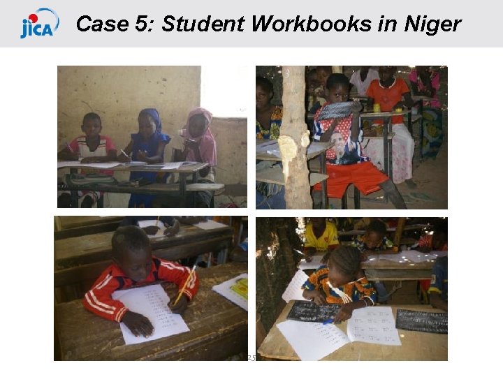 Case 5: Student Workbooks in Niger 25 