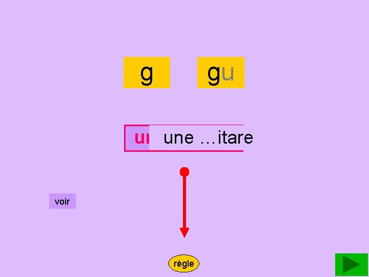 Mod 1 gu g gu uneune guitare …itare voir règle 