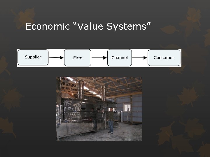 Economic “Value Systems” 