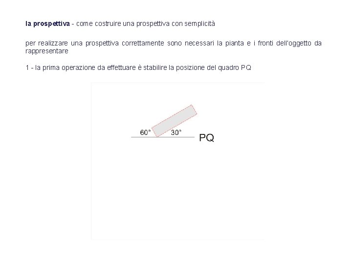 la prospettiva - come costruire una prospettiva con semplicità per realizzare una prospettiva correttamente