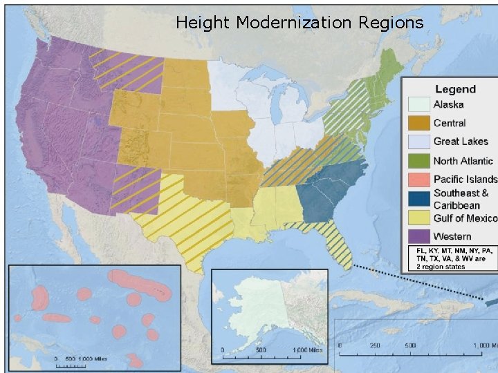 Height Modernization Regions 