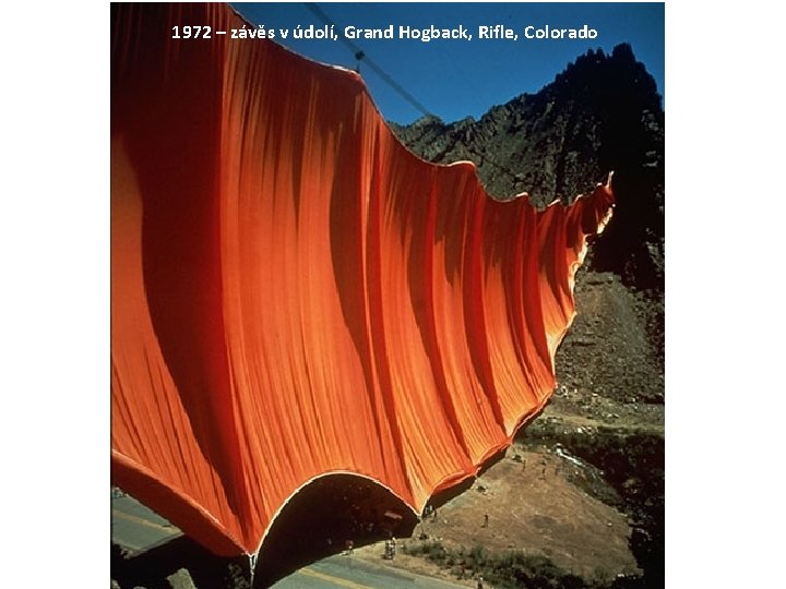 1972 – závěs v údolí, Grand Hogback, Rifle, Colorado 