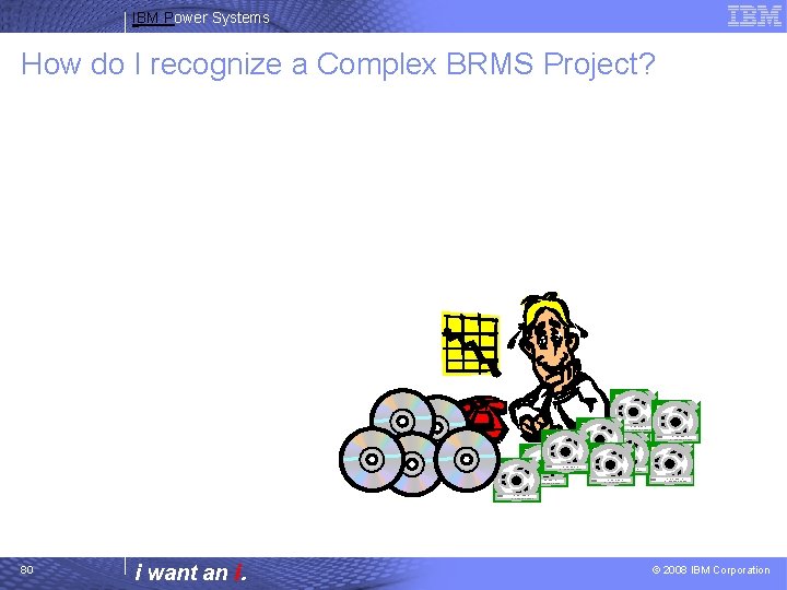 IBM Power Systems How do I recognize a Complex BRMS Project? IBM Enhanced Capacity