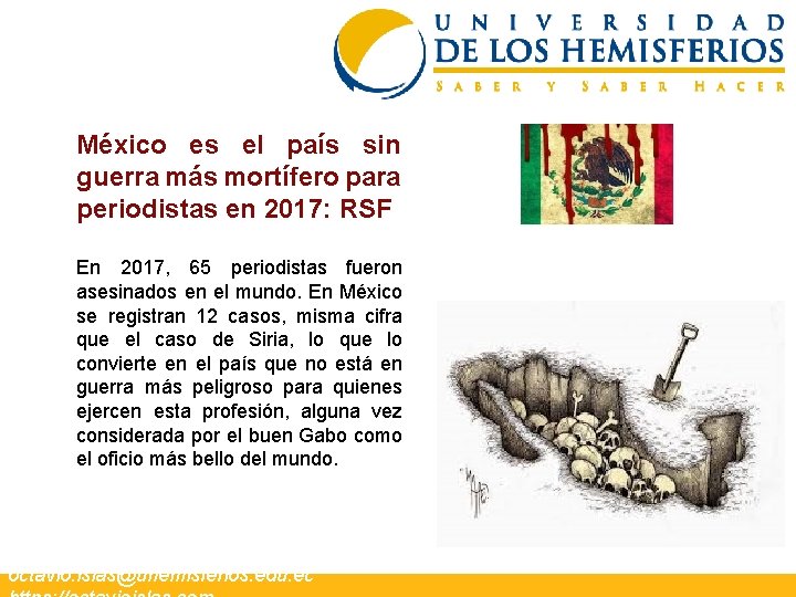 México es el país sin guerra más mortífero para periodistas en 2017: RSF En