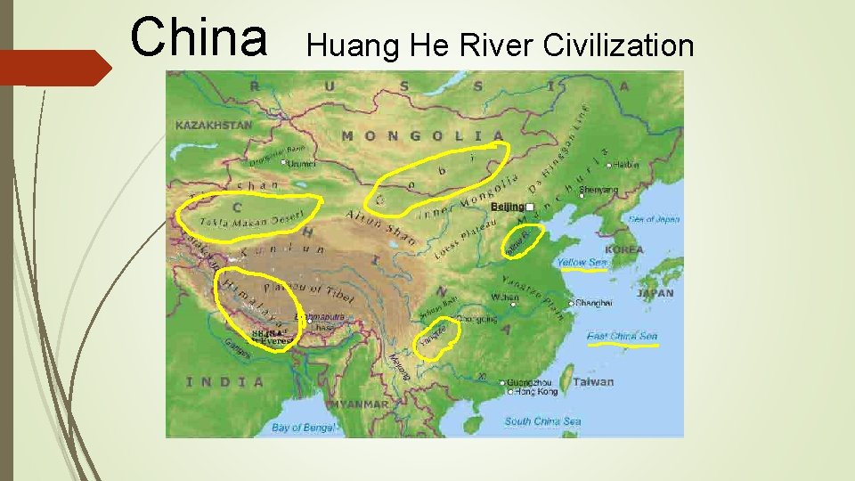 China Huang He River Civilization 