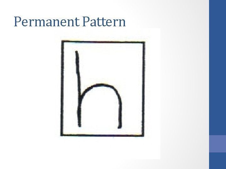 Permanent Pattern 