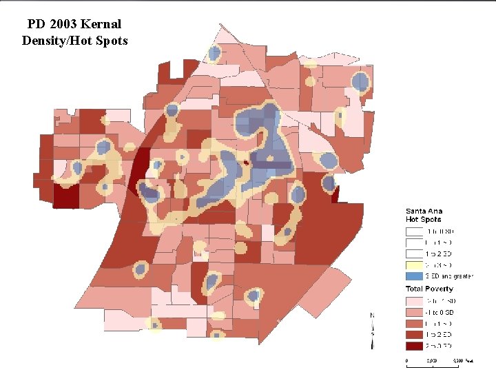 PD 2003 Kernal Density/Hot Spots 