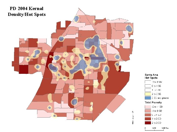 PD 2004 Kernal Density/Hot Spots 