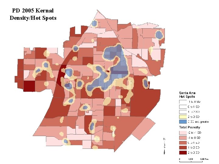 PD 2005 Kernal Density/Hot Spots 