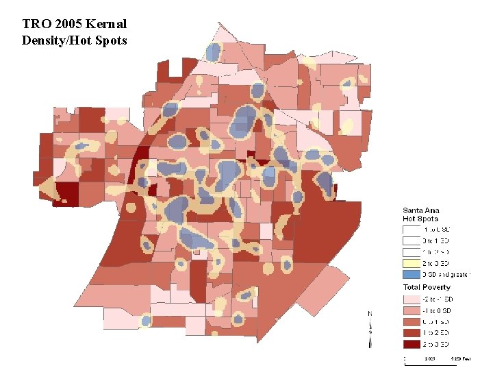 TRO 2005 Kernal Density/Hot Spots 