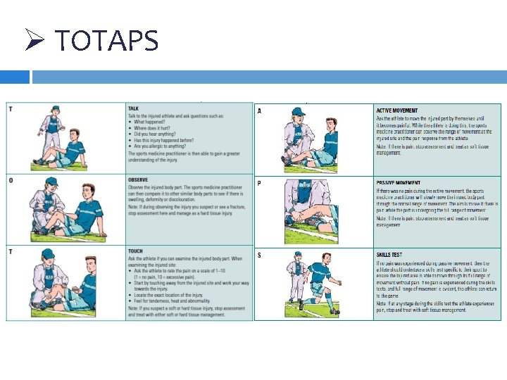 Ø TOTAPS Ø TOTAPS