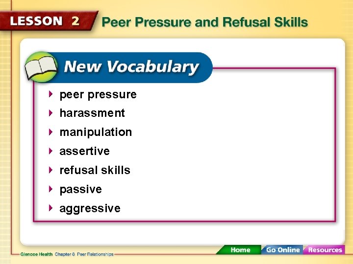 peer pressure harassment manipulation assertive refusal skills passive aggressive 