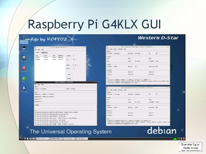 Raspberry Pi G 4 KLX GUI 