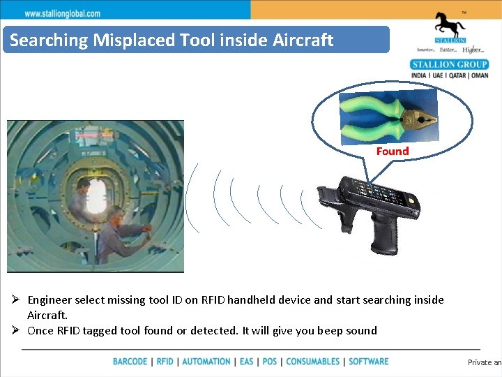 Searching Misplaced Tool inside Aircraft Found Ø Engineer select missing tool ID on RFID Searching Misplaced Tool inside Aircraft Found Ø Engineer select missing tool ID on RFID