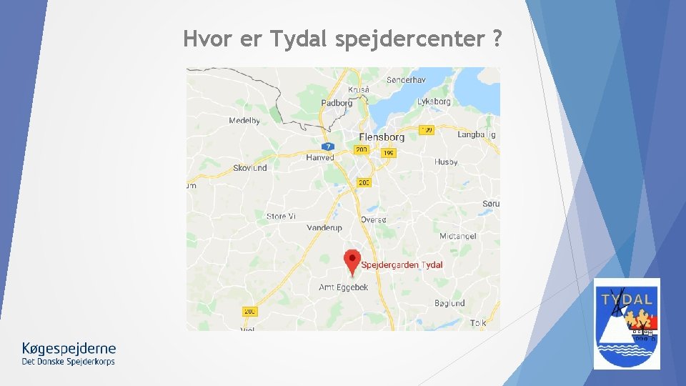 Hvor er Tydal spejdercenter ? 