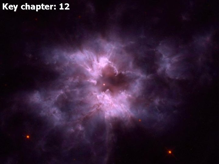 Key chapter: 12 