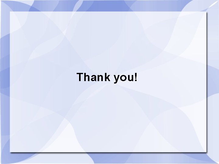 Thank you! 
