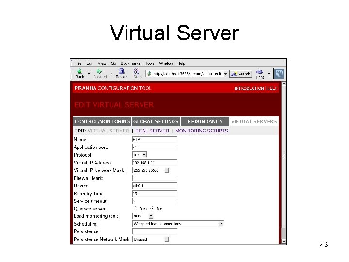 Virtual Server 46 