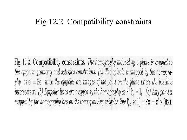 Fig 12. 2 Compatibility constraints 