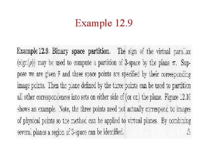 Example 12. 9 