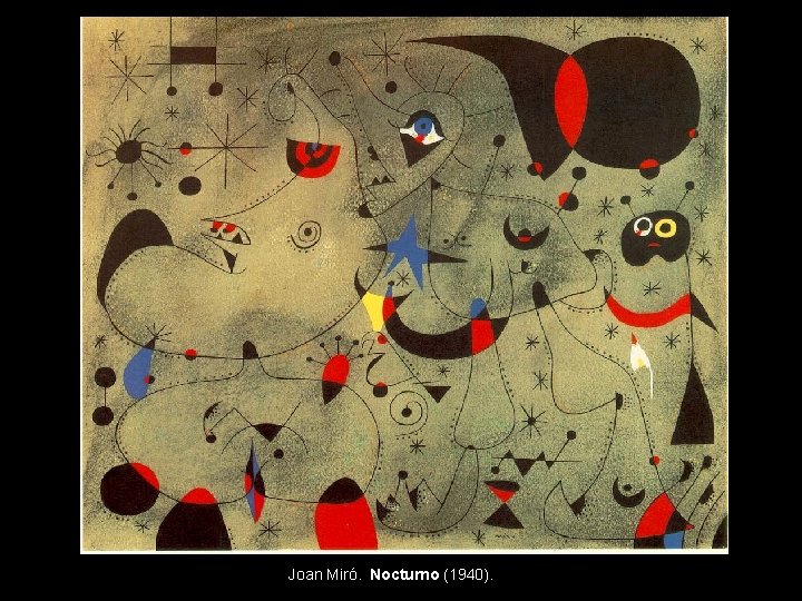 Joan Miró. Nocturno (1940). 