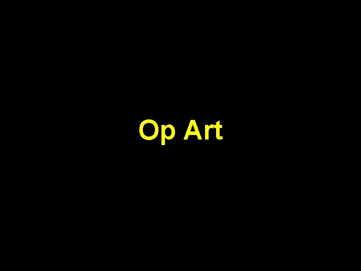Op Art 
