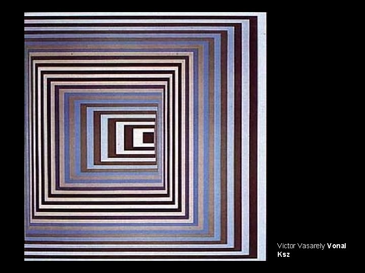 Victor Vasarely Vonal Ksz 